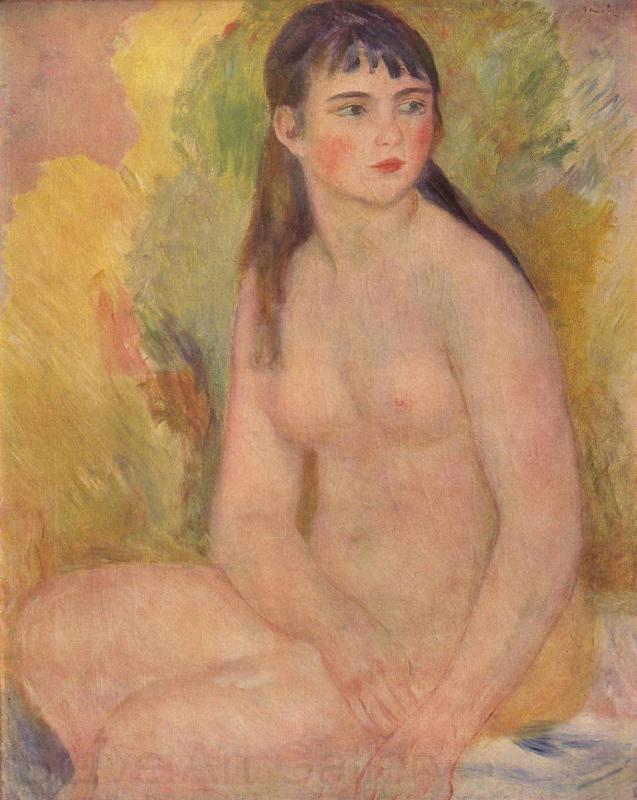 Pierre-Auguste Renoir Weiblicher Akt Spain oil painting art